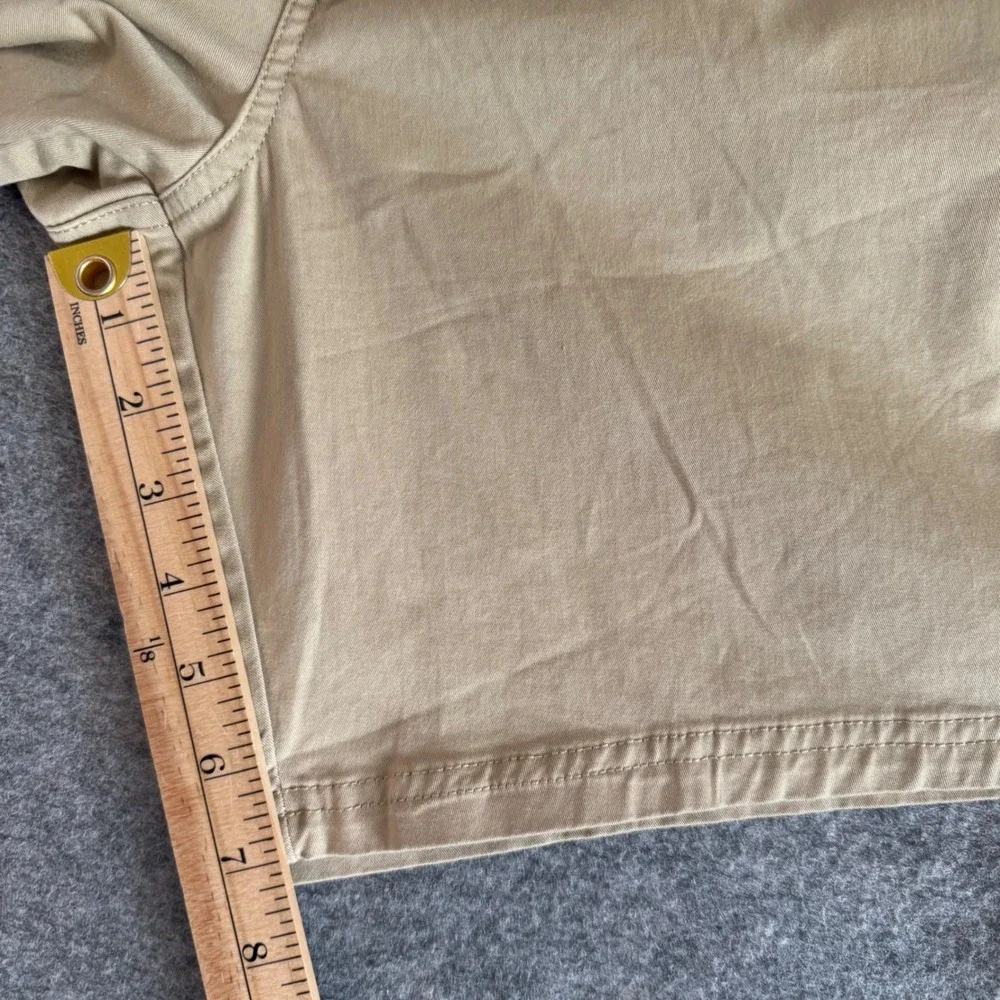 Katin XL 7in Khaki Tan Elastic Drawstring Cotton Men's Shorts